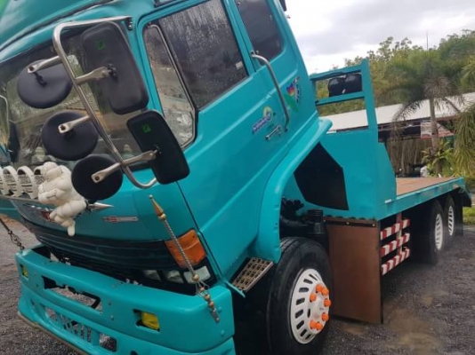 10ล้อท้ายลาด HINO F17 รถสภาพสวยๆ พร้อมใช้งาน เครื่องดี คัทซีสวย ราคาต่อรองได้ 0872976734