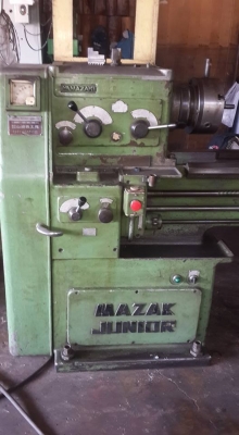 เครื่องกลึง mazak 7 ฟุต พร้อมชุดกลึงเรียว พร้อมใช้ 95000 บาท เครื่องกลึง mazak 7 ฟุต พร้อมชุดกลึงเรียว พร้อมใช้ 95000 บาท