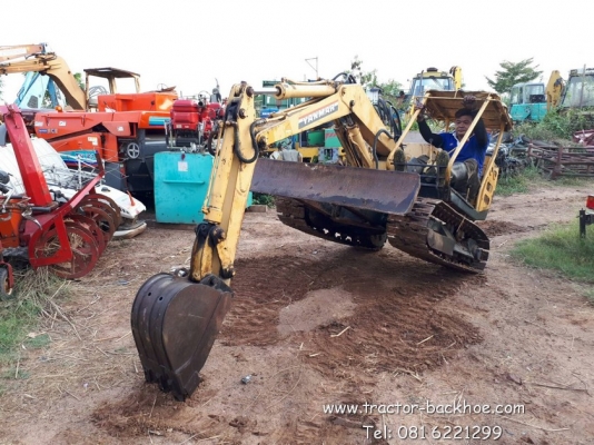 รถขุด แบคโฮ YANMAR YTB800 ดีเซล 1 สูบ สตาร์ทได้ 2 ระบบ ควงได้ บิดกุญแจได้ เก่าญี่ปุ่น รถขุด แบคโฮ YANMAR YTB800 ดีเซล 1 สูบ สตาร์ทได้ 2 ระบบ ควงได้ บิดกุญแจได้ เก่าญี่ปุ่น
