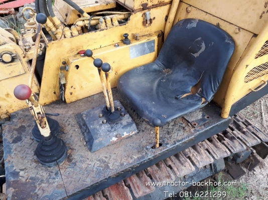 รถขุด แบคโฮ YANMAR YTB800 ดีเซล 1 สูบ สตาร์ทได้ 2 ระบบ ควงได้ บิดกุญแจได้ เก่าญี่ปุ่น
