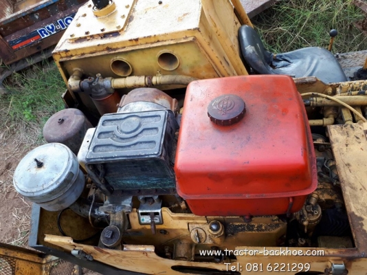 รถขุด แบคโฮ YANMAR YTB800 ดีเซล 1 สูบ สตาร์ทได้ 2 ระบบ ควงได้ บิดกุญแจได้ เก่าญี่ปุ่น