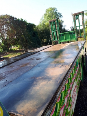 Hino F18 เครื่อง HO7C-185 แรง 2 เพลา 6 เกียร์เดินหน้า ยางดี สโลด์พร้อม ทะเบียนพร้อม