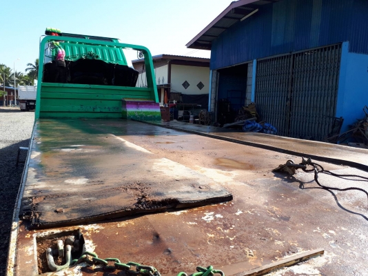 Hino F18 เครื่อง HO7C-185 แรง 2 เพลา 6 เกียร์เดินหน้า ยางดี สโลด์พร้อม ทะเบียนพร้อม