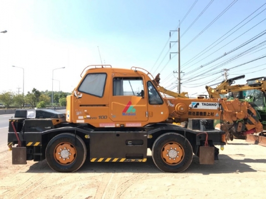 ขายรถเครน TADANO TR100M-1 (ขนาด 10 ตัน) รถนอกนำเข้าจากญี่ปุ่น สภาพสวยพร้อมใช้ มีVDOการทำงานครับ