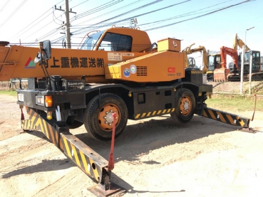ขายรถเครน TADANO TR100M-1 (ขนาด 10 ตัน) รถนอกนำเข้าจากญี่ปุ่น สภาพสวยพร้อมใช้ มีVDOการทำงานครับ
