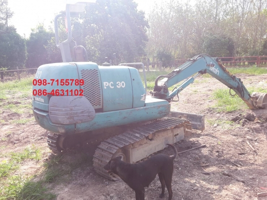 ขาย!! >>> Komatsu Pc30 รุ่น 7 พร้อมใช้งาน มีหัวเก๋งขายแยก <<< เบอร์ติดต่อ 098-7155789 086-4631102