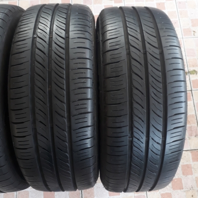 ยางนุ่มเงียบ 205-55-16 DUNLOP EC300 ปี3416 งามๆ 1ชุด