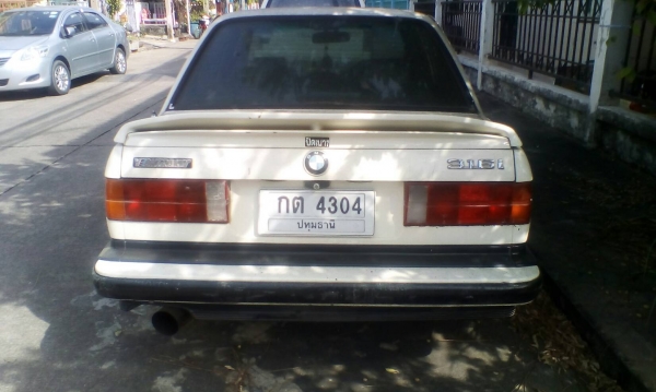 รถเก๋งพร้อมใช้ BMW 316 i ปี1987 วางเครื่อง1เจ ออโต้ เบนซิน+LPG ขับกลับได้เลย รถเก๋งพร้อมใช้ BMW 316 i ปี1987 วางเครื่อง1เจ ออโต้ เบนซิน+LPG ขับกลับได้เลย