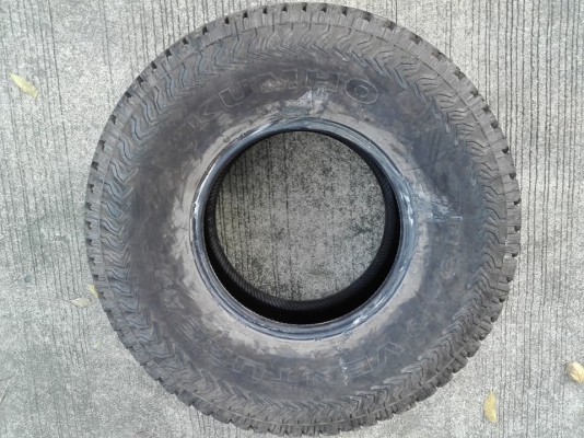 ยางKumho AT51 ปี 15 ขนาด33-12.5-15 มีเส้นเดียว ขาย1500บาท(ลดราคา) ยางKumho AT51 ปี 15 ขนาด33-12.5-15 มีเส้นเดียว ขาย1500บาท(ลดราคา)