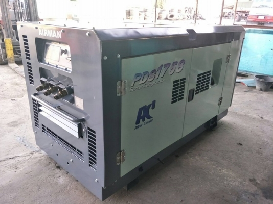 PDS175SC - เครื่องปั๊มลม Airman ขนาด 7 บาร์ 175cfm. นำเข้าจากญี่ปุ่น by OEK 098-5625920