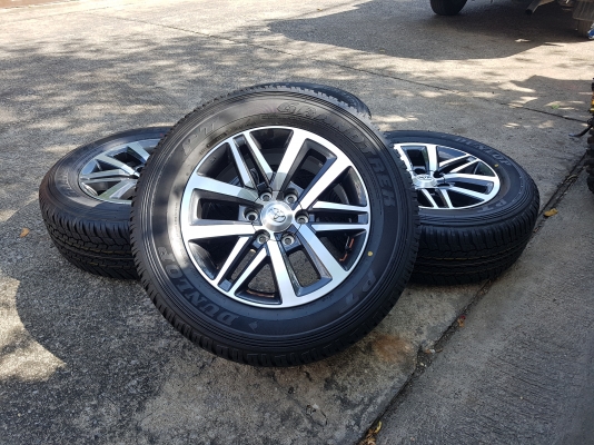 ล้อ all new fortuner ขอบ 18พร้อมยางป้ายแดงปี17