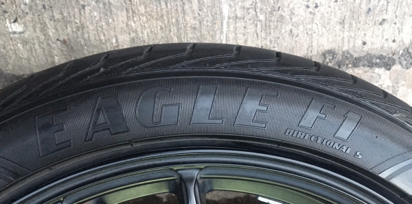 ล้อแม็ก DRIFT KING (JAPAN) ขอบ 17 พร้อมยาง 215-45-17 ปลายปี 13