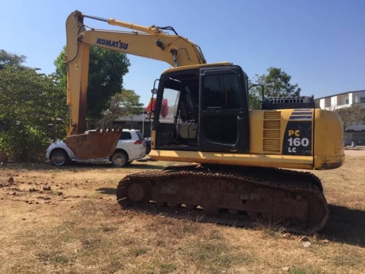 ขาย 1,299,000 บาท KOMATSU PC160-8 ทำงาน 10,xxx ชม. เครื่องดี ปั้มแรง โซ่หนา เอวแน่น ไฟฟ้า ครบ เอกสารเล่มทะเบียน  รถอยู่ จ.ขอนแก่น โทร 0610710295