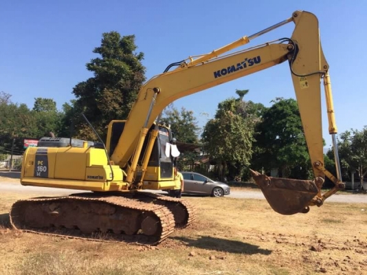 ขาย 1,299,000 บาท KOMATSU PC160-8 ทำงาน 10,xxx ชม. เครื่องดี ปั้มแรง โซ่หนา เอวแน่น ไฟฟ้า ครบ เอกสารเล่มทะเบียน  รถอยู่ จ.ขอนแก่น โทร 0610710295