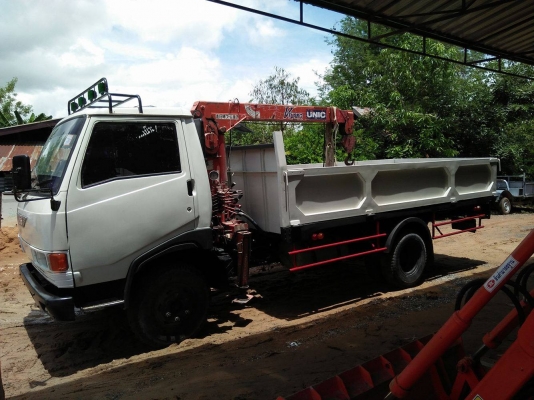 ขายลดราคาด่วนต้อนรับปีใหม่! รถบรรทุก 6 ล้อพร้อมเครน