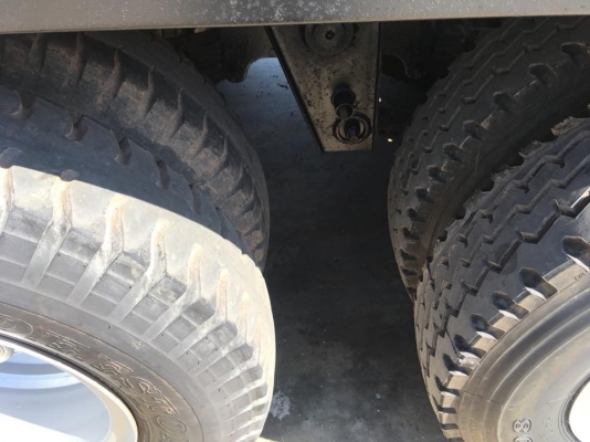 Hino 344 แรง ปี 58 แม่ลูกกระบะดั้มพ์สามมิตร ลูก 3 เพลาแท้ เดิมบางทุกจุด สภาพสวยพร้อมใช้งาน ทะเบียนพร้อม