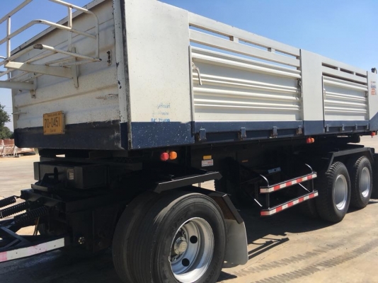 Hino 344 แรง ปี 58 แม่ลูกกระบะดั้มพ์สามมิตร ลูก 3 เพลาแท้ เดิมบางทุกจุด สภาพสวยพร้อมใช้งาน ทะเบียนพร้อม