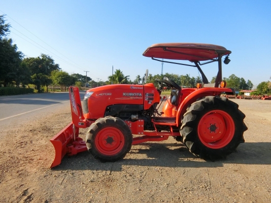 L4708 รถสวย พร้อมใช้งานคะ ทำงาน 1293ชม มีเล่มทะเบียนพร้อมโอน ราคา420000฿ต่อรองได้คะ สนใจติดต่อสอบถาม0906910337 พิกัด!!ร้านส.เจริญแทรกเตอร์ พิษณุโลก