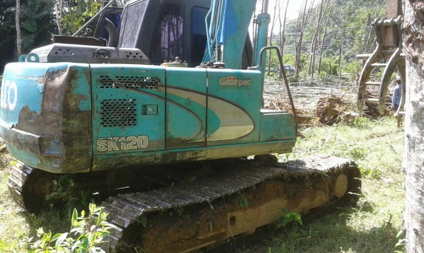โคเบลโก้ KOBELCO SK 120 Mark 3 ราคา 650,000 NET รถสงขลา