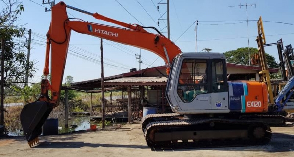 ขายด่วนรถเเบคโฮHITACHIEX120-2รหัส12N 37730รถนอกเพื่งนำเข้ามาใหม่สวยเดิมๆเคื่องดีปั่มแรงบูมอามร์สวยเร็วแรงไม่โหลด เครื่องอีซุซุ 4BD1 เทอร์โบยังไม่เคยใช้งานในไทยเลย