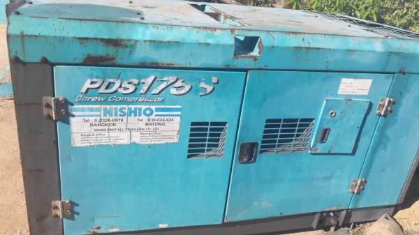 ปั๊มสกรู Airman รุ่น PDS175-S แรงลม 7 บาร์ (รุ่นใหม่ๆ) ราคานี้ขายถูกมากๆๆคะ