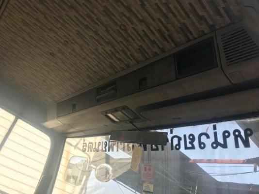 570,000"ขาย 6 ล้อ Hino สิงห์ไฮเทคปี 38 เครื่อง 195 แรงกระบะพื้นเรียบมีวินท้ายช่วงยาว 5 เมตร 50