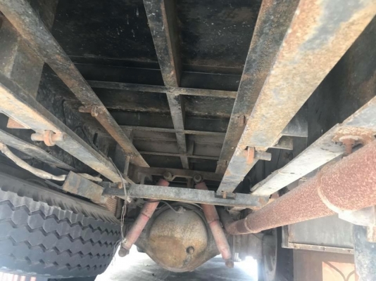 570,000"ขาย 6 ล้อ Hino สิงห์ไฮเทคปี 38 เครื่อง 195 แรงกระบะพื้นเรียบมีวินท้ายช่วงยาว 5 เมตร 50