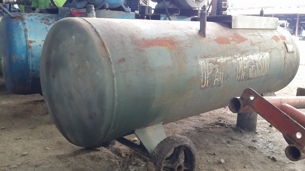 ถังลมเปล่า งาน japan 200 ลิตร หนาๆ ไม่มีผุ