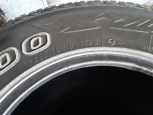 Maxxis AT700 ขนาด 265-70-16 ปี15 สภาพดี 1ชุด Maxxis AT700 ขนาด 265-70-16 ปี15 สภาพดี 1ชุด