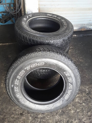Maxxis AT700 ขนาด 265-70-16 ปี15 สภาพดี 1ชุด
