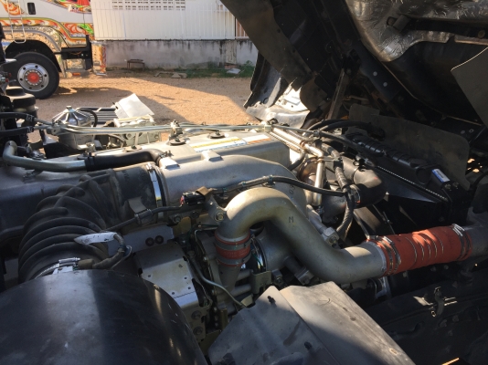 ฝากขาย รถพ่วง HINO 344 ปลายปี56 ท่อเอส ท้องอ่างมิเนียม กระบะสามมิตรไม่ดั้มพ์ ใส่ได้32.5ตัน เดิมๆ