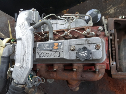 ขายเครื่องยนต์ toyota 1z