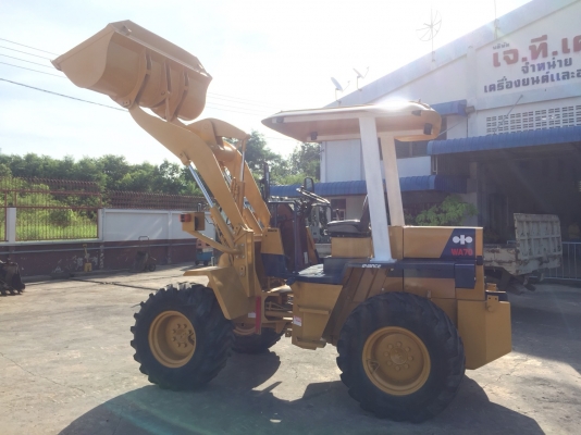 รถตักล้อยาง Komatsu WA70 มือสอง นำเข้าจากญี่ปุ่น