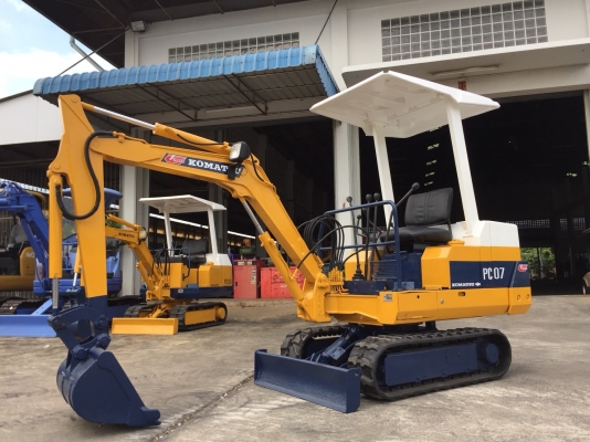 รถขุดเล็ก Komatsu PC07 มือสอง นำเข้าจากญี่ปุ่น