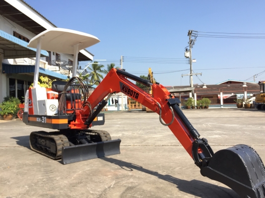 รถขุด Kubota KH-31 มือสอง นำเข้าจากญี่ปุ่น รถขุด Kubota KH-31 มือสอง นำเข้าจากญี่ปุ่น