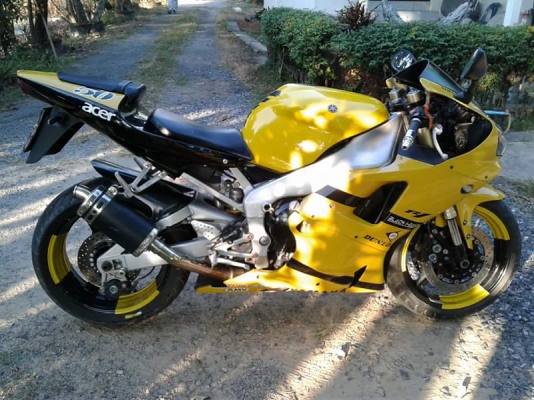 ยามาฮ่า r1 1000cc จดทะเบียน2002 สวยเดิม เครื่องกิ้ฟ ทะเบียนแท้ พร้อมโอนทุกข่นส่ง