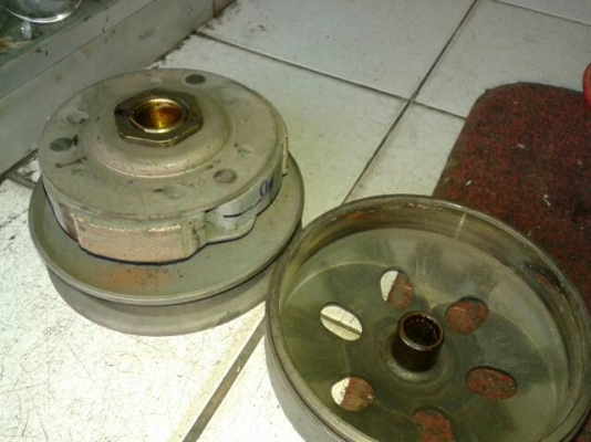 ชาร์มครัชออโต้ Click 110แท้