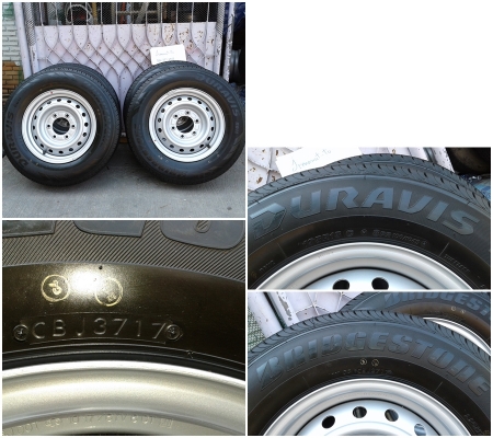 แม็ก New 1.9/กะทะพร้อมยางถอดป้ายแดง 15-16 Bridgestone/Dunlop 7800-9,000บาท