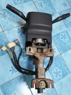 ชุดแกนและคอพวงมาลัยปรับองศาได้ ISUZU D-MAX มีสวิตซ์ไฟยกเลี้ยว มีชุดกุญแจและลูก แท้ติดรถ ขาย 2,900บาท