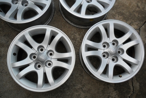 แม็กกระบะ-รถตู้ ขอบ15 เอนไกแท้ 5รู114 สีสวย ไร้รอยขีดข่วน