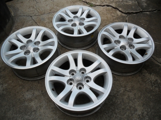 แม็กกระบะ-รถตู้ ขอบ15 เอนไกแท้ 5รู114 สีสวย ไร้รอยขีดข่วน