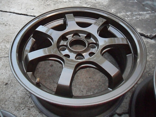 แม็กขอบ15 แฝดTE37ก้านยก 4รู100 สีสวย ไร้รอยขีดข่วน วงละ1200 แม็กขอบ15 แฝดTE37ก้านยก 4รู100 สีสวย ไร้รอยขีดข่วน วงละ1200