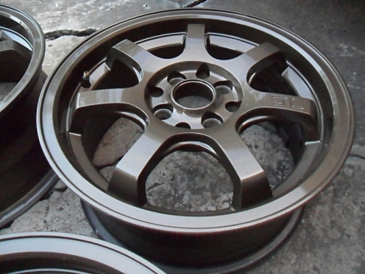 แม็กขอบ15 แฝดTE37ก้านยก 4รู100 สีสวย ไร้รอยขีดข่วน วงละ1200 แม็กขอบ15 แฝดTE37ก้านยก 4รู100 สีสวย ไร้รอยขีดข่วน วงละ1200