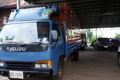 Isuzu NQR66rx 120แรงฝาขาว ห้างแท้ปี43 กะบะยาว5.5 เล่มพร้อม