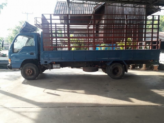 Isuzu NQR66rx 120แรงฝาขาว ห้างแท้ปี43 กะบะยาว5.5 เล่มพร้อม