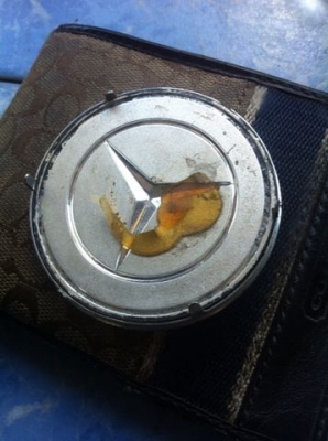 ดาวกลางนวมพวงมาลัยงา Benz