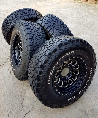 ขายยาง BF KO2 265/70/16 พร้อมล้อ LENSO สวยๆ ขายยาง BF KO2 265/70/16 พร้อมล้อ LENSO สวยๆ