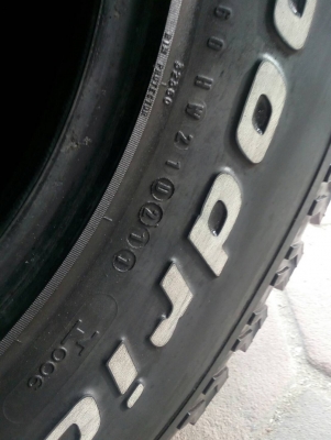31x10.50R15 BF Goodrich All-Terrain T/A ชุด 4 เส้น โทร.081-427-3941 ไอดีไลน์ 0814273941