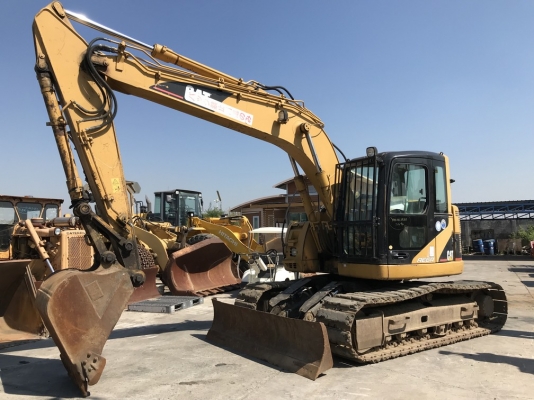 CAT 314CCR ปี 2007 มีใบมีดดันดิน มีไลน์หัวกระแทก แทร็คเหล็กติดก้อนยางจากญี่ปุ่น