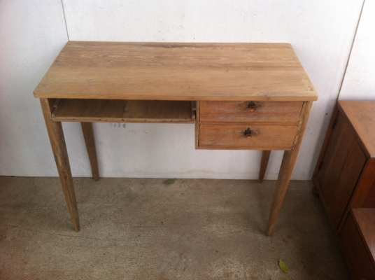 ขายโต๊ะคอมฯเข้ามุมไม้สักเก่า